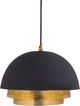 TOV Furniture by TOV Lighting Black/Gold Luxor Large Pendant Light-1