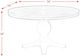 Elements International Park Creek 6-Piece Natural/White Standard Height Dining Set-4