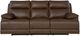 Signature Design by Ashley® VonRyan Tobacco Power Reclining Sofa with Adjustable Headrest-0
