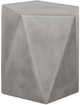 Moe's Home Collection Gem Grey Concrete Outdoor Stool-1