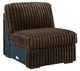 Signature Design by Ashley® Midnight-Madness 3-Piece Chocolate Sectional Sofa-3