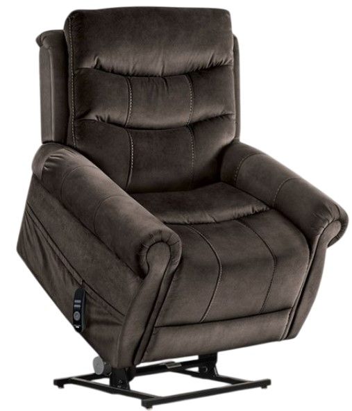 Furniture of America® Dionysia Dark Gray Lift Chair-1