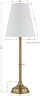 Forty West Gentry Gold Buffet Lamp-1