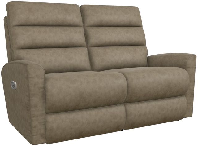 La-Z-Boy® Liam Mushroom Power Wall Reclining Loveseat with Headrest-0