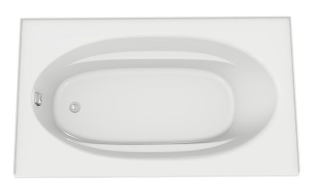 KOHLER® Windward® White 72" x 42" Alcove Bath - Left Drain-2