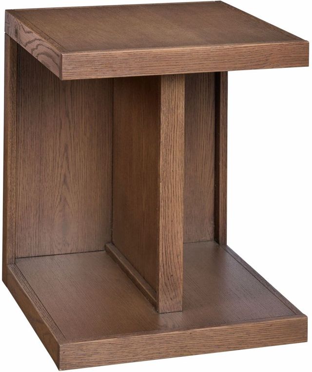 aspenhome® Latitude Brushed Bourbon End Table-0