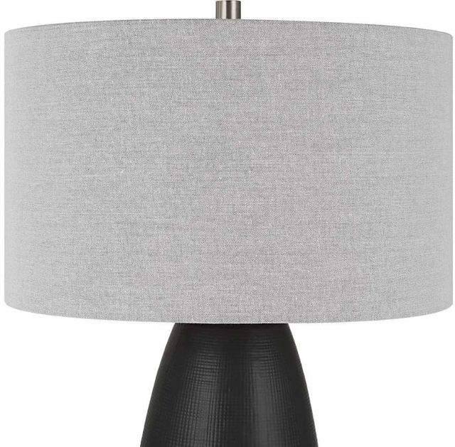 Uttermost® Twilight Satin Black Table Lamp-3