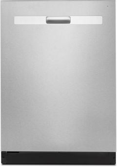 Lave-vaisselle encastré à commandes dissimulées de 24 po Whirlpool® - Acier inoxydable résistant aux traces de doigts