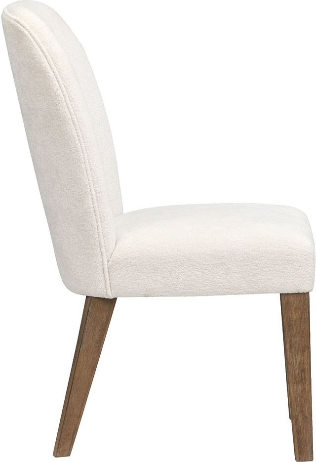 Magnussen Home® Westbourne 2-Piece Beige/Dark Umber Upholstered Host Side Chair Set-2