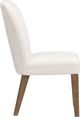Magnussen Home® Westbourne 2-Piece Beige/Dark Umber Upholstered Host Side Chair Set-2