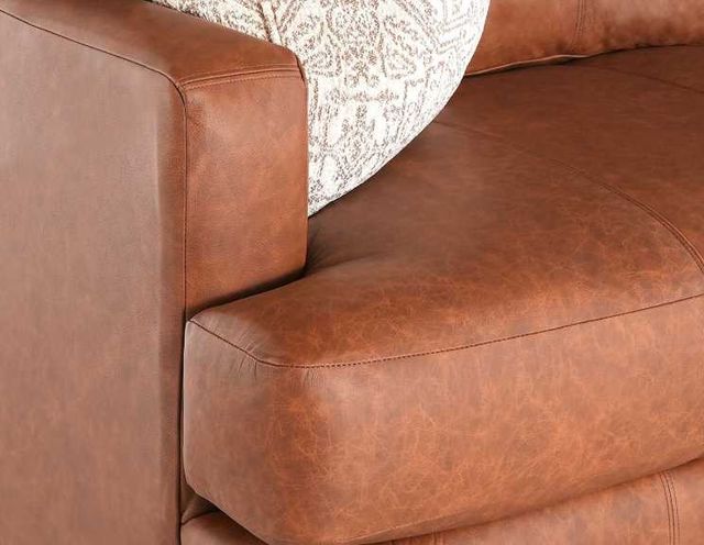 Marshfield Furniture Carmen Brown Leather Sofa-2