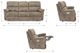 La-Z-Boy® Brooks Sugar Power Reclining Sofa with Headrest and Lumbar-2