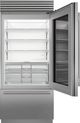 Sub-Zero Classic 36 in. 20.8 Cu. Ft. Stainless Steel High Altitude Built In Bottom Freezer Refrigerator-1
