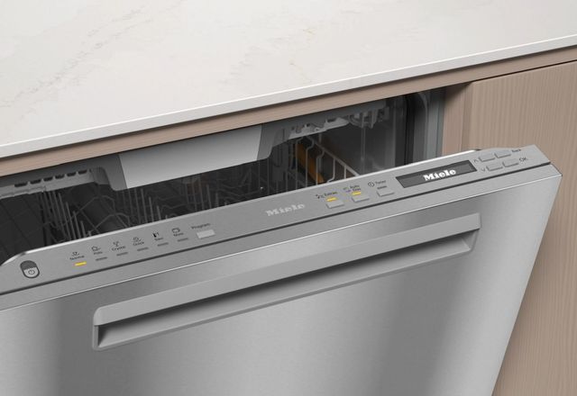 Miele 24" Stainless Steel Top Control Built In Dishwasher -1