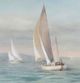 Stylecraft Weekend Sail Blue-Green/White Wall Art-1