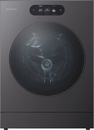 LG SIGNATURE 5.8 Cu. Ft. Brushed Black Steel Front Load Washer
