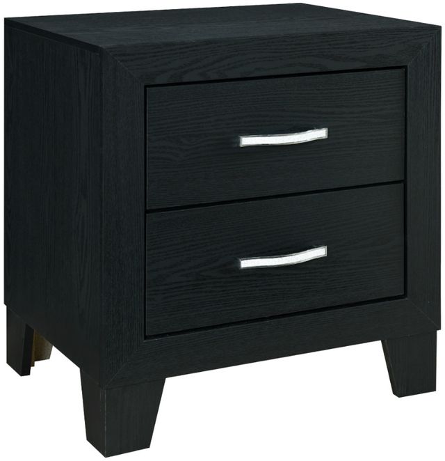 Global Furniture USA Reid 4-Piece Black King Panel Bedroom Set-3