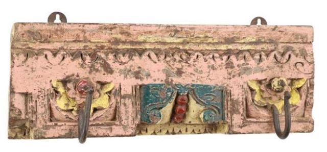 Deco Marche Multi-Colored Wood Wall Hook-1