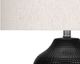 Monarch Specialties Inc. 26"H Black Ceramic Table Lamp-2