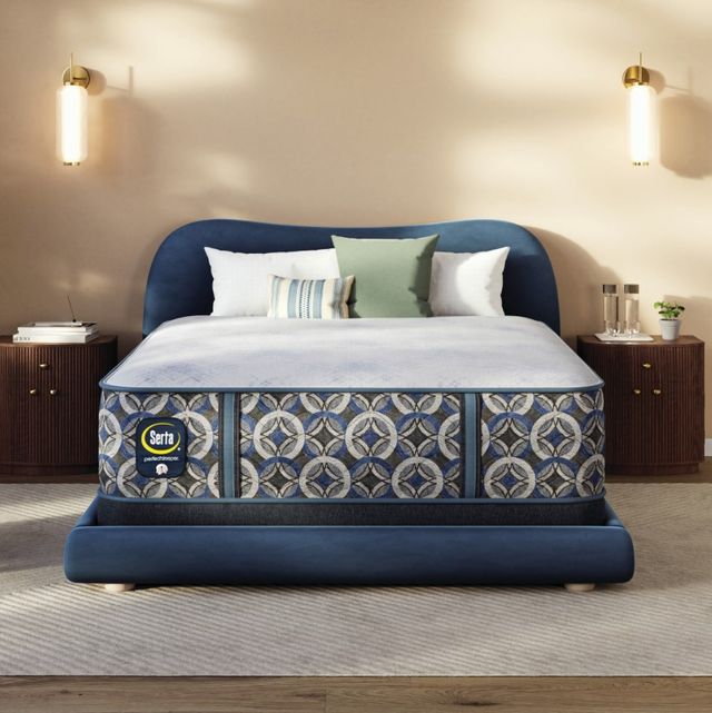 Serta® Perfect Sleeper® Cascade Bluff 13.5" Hybrid Medium Smooth Top California King Mattress-1