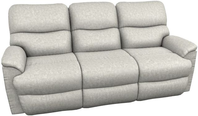 La-Z-Boy® Trouper Dove Power Reclining Sofa with Headrest and Lumbar-0