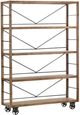 Crestview Collection Winslow Brown 60" Bookshelf-0
