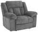 Signature Design by Ashley® Tip-Off Slate Power Recliner with Adjustable Headrest-0