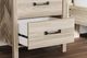 Signature Design by Ashley® Battelle Tan Nightstand-4