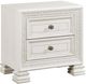 Homelegance® Theodora Pearl White Nightstand-0