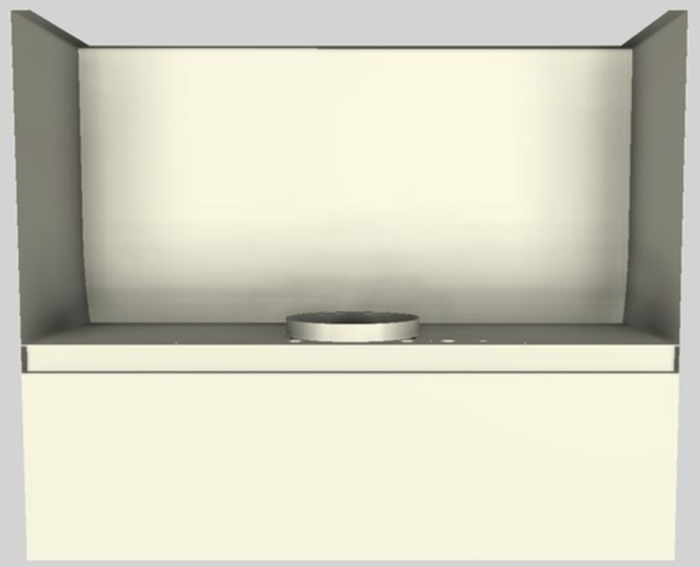 Vent-A-Hood® 36" Biscuit Wall Mounted Range Hood-4