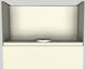 Vent-A-Hood® 36" Biscuit Wall Mounted Range Hood-4