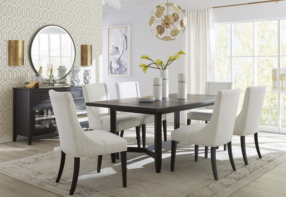 aspenhome Camden Extension Trestle Dining Table - Thumbnail 2