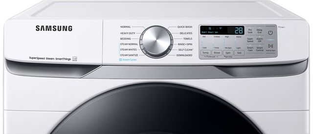 Samsung White Front Load Laundry Pair-9