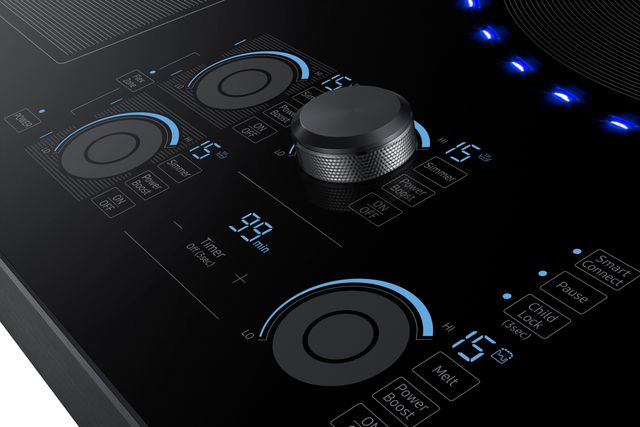 Samsung 30" Fingerprint Resistant Black Stainless Steel Induction Cooktop-1