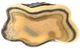 A & B Home Eduardo Beige/Black Hand-Carved Zebra Onyx Bowl-0