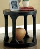 Furniture Of America® Carrie Antique Black End Table-2