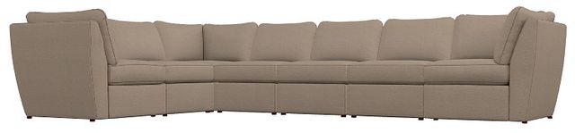 La-Z-Boy® Montrose 7-Piece Stone L-Shape Sectional-0
