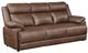 Coaster® Ellington Dark Brown Upholstered Padded Arm Sofa-0