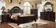 Furniture of America® Syracuse Dark Walnut Eastern King Panel Bed-1