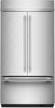 KitchenAid® 42" 24.2 Cu. Ft. PrintShield™ Stainless Steel Built-In French Door Refrigerator -0