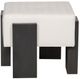 Vanguard® Furniture Michael Weiss Buckland Grady White/Harrison Gray Bench-1