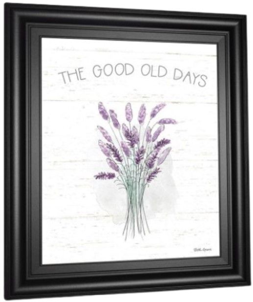 Classy Living Beth Grove Farmhouse Cotton VII 22" Wall Art-2