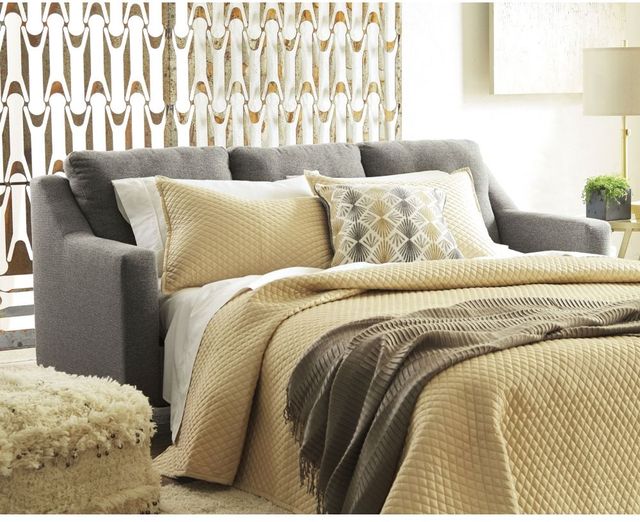 Benchcraft® Daylon Graphite Queen Sofa Sleeper-1
