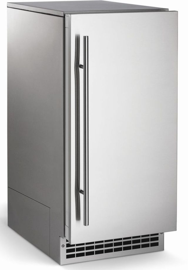 Scotsman® Brilliance® 15" 110 lb. Stainless Steel Ice Machine with Gravity Drain -0