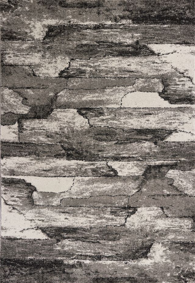KAS Rugs Landscapes Grey Highlights 5'x8' Rug-0