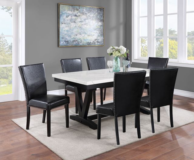Crown Mark Tanner Black Side Chair-1