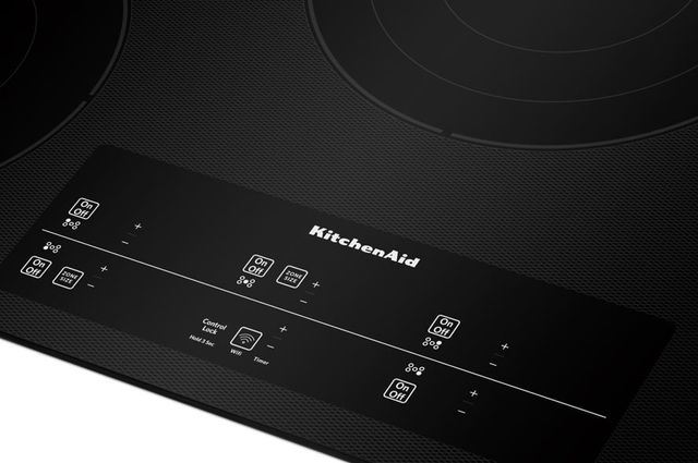 KitchenAid® 36" Black Electric Cooktop-2