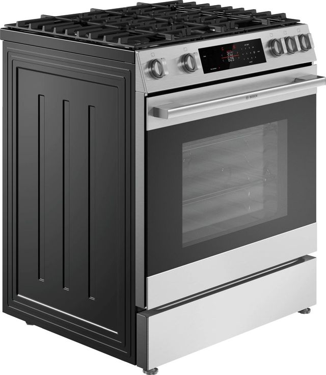 Bosch 300 Series 30" Stainless Steel Slide-in Gas Range-2