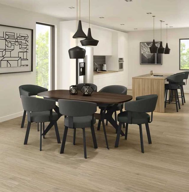 Amisco Customizable Grissom Plus Dining Arm Chair-1