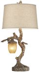 Pacific Coast® Lighting Muir Woods Natural Table Lamp With Night Light-0